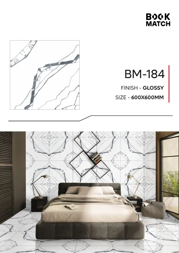 WL Book Match 600x600mm - Design 75 - 600x600mm Bookmatch
