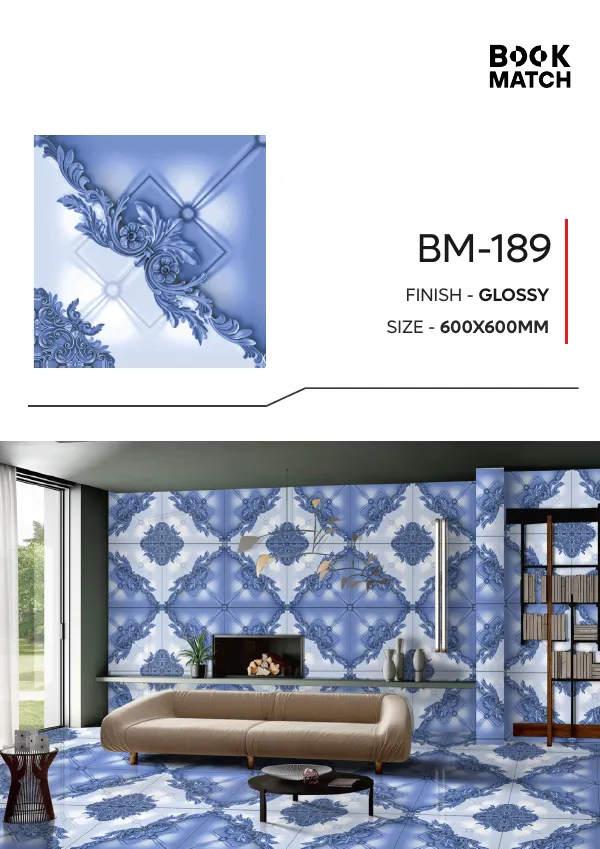 WL Book Match 600x600mm - Design 80 - 600x600mm Bookmatch