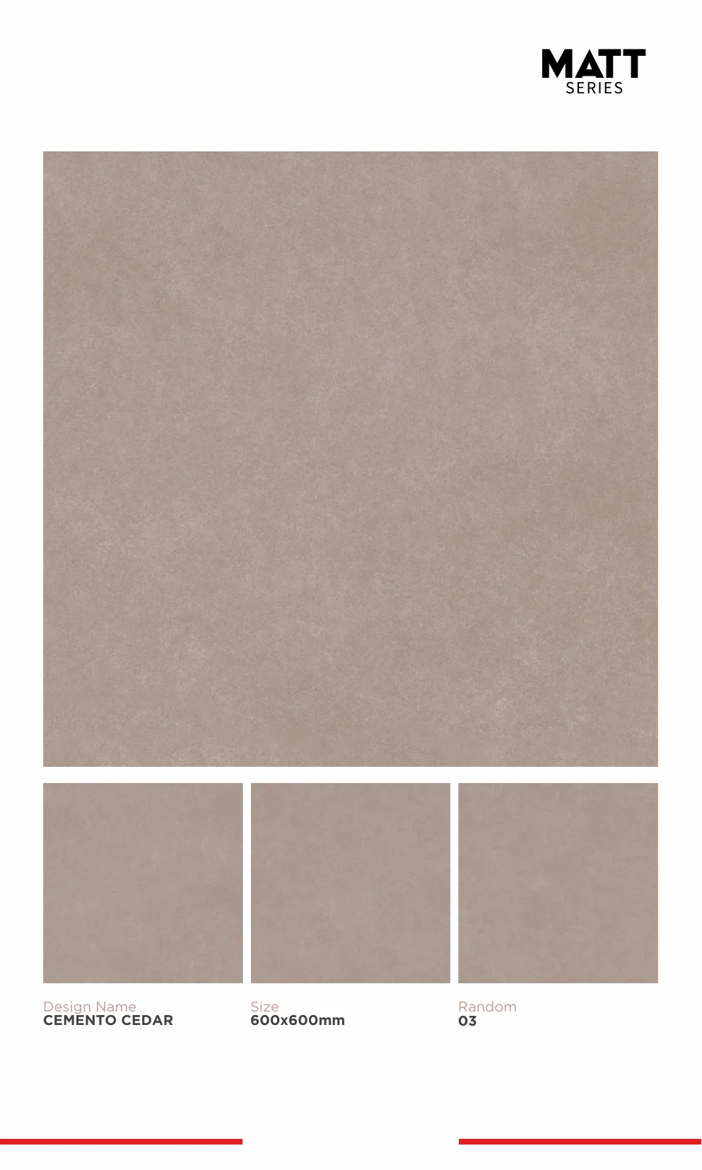 WL Matt Series 600x600mm - Design 10 - 600x600mm Matt