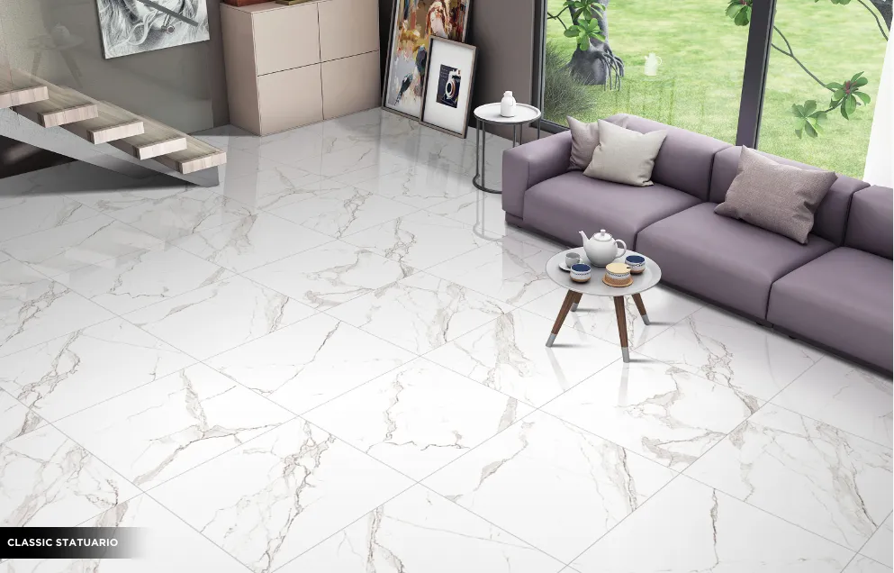 WL PGVT 3 Staturio 600x600mm - Design 34 - 600x600mm Statuario