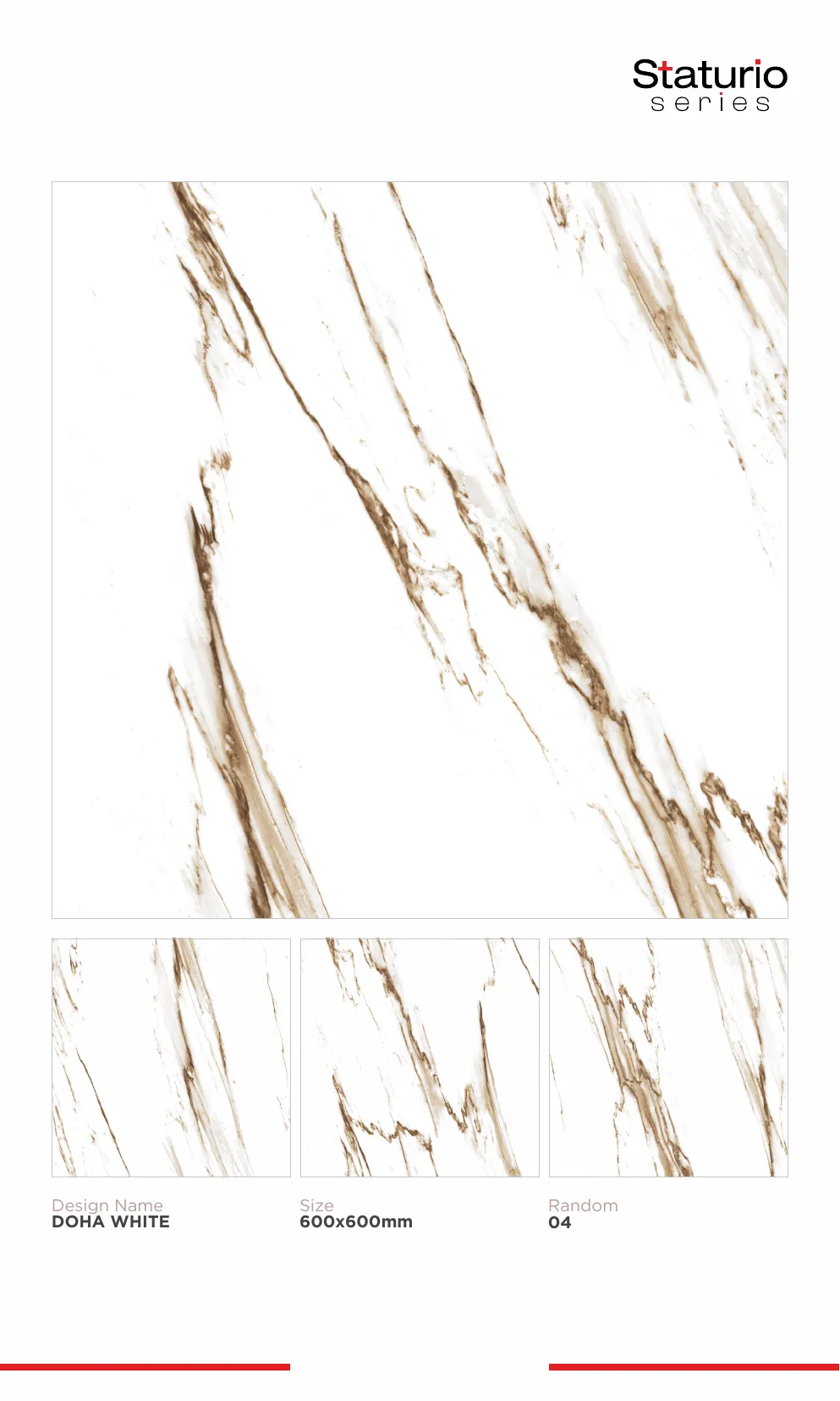 WL PGVT 3 Staturio 600x600mm - Design 39 - 600x600mm Statuario