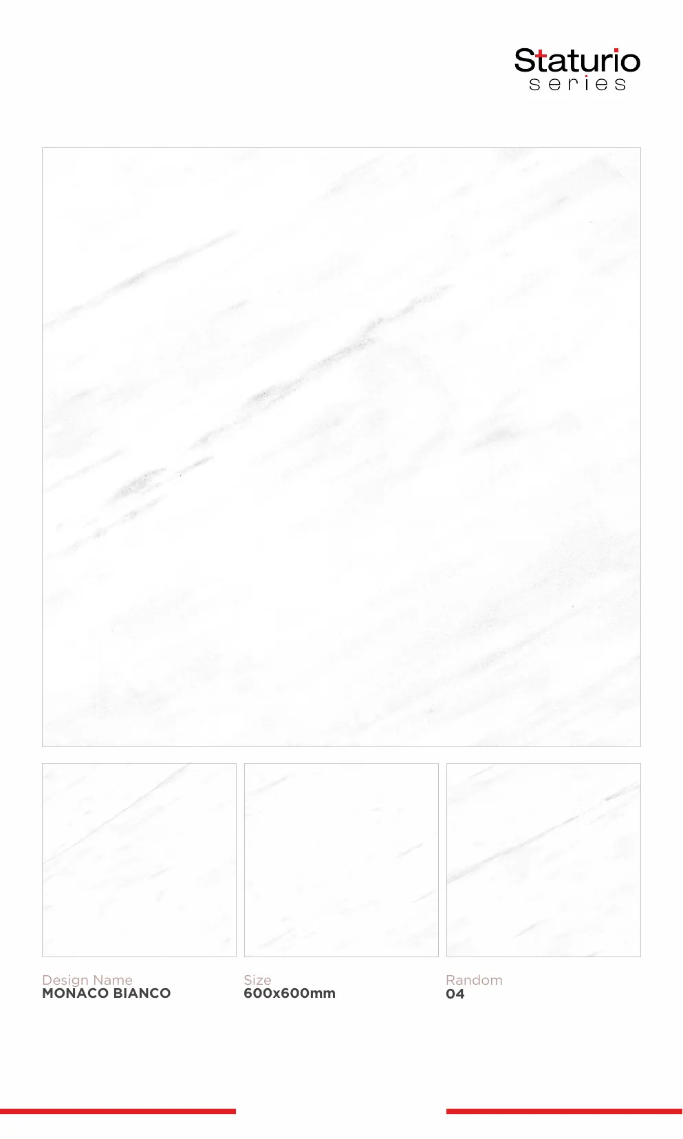 WL PGVT 3 Staturio 600x600mm - Design 59 - 600x600mm Statuario