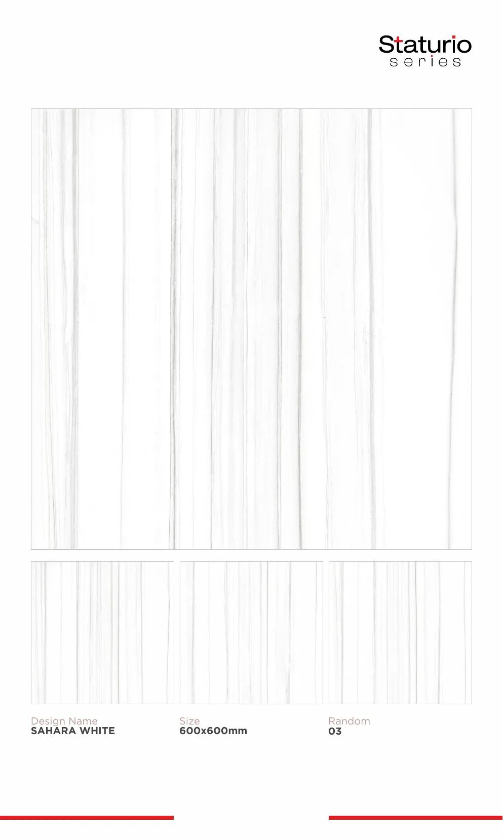 WL PGVT 3 Staturio 600x600mm - Design 71 - 600x600mm Statuario