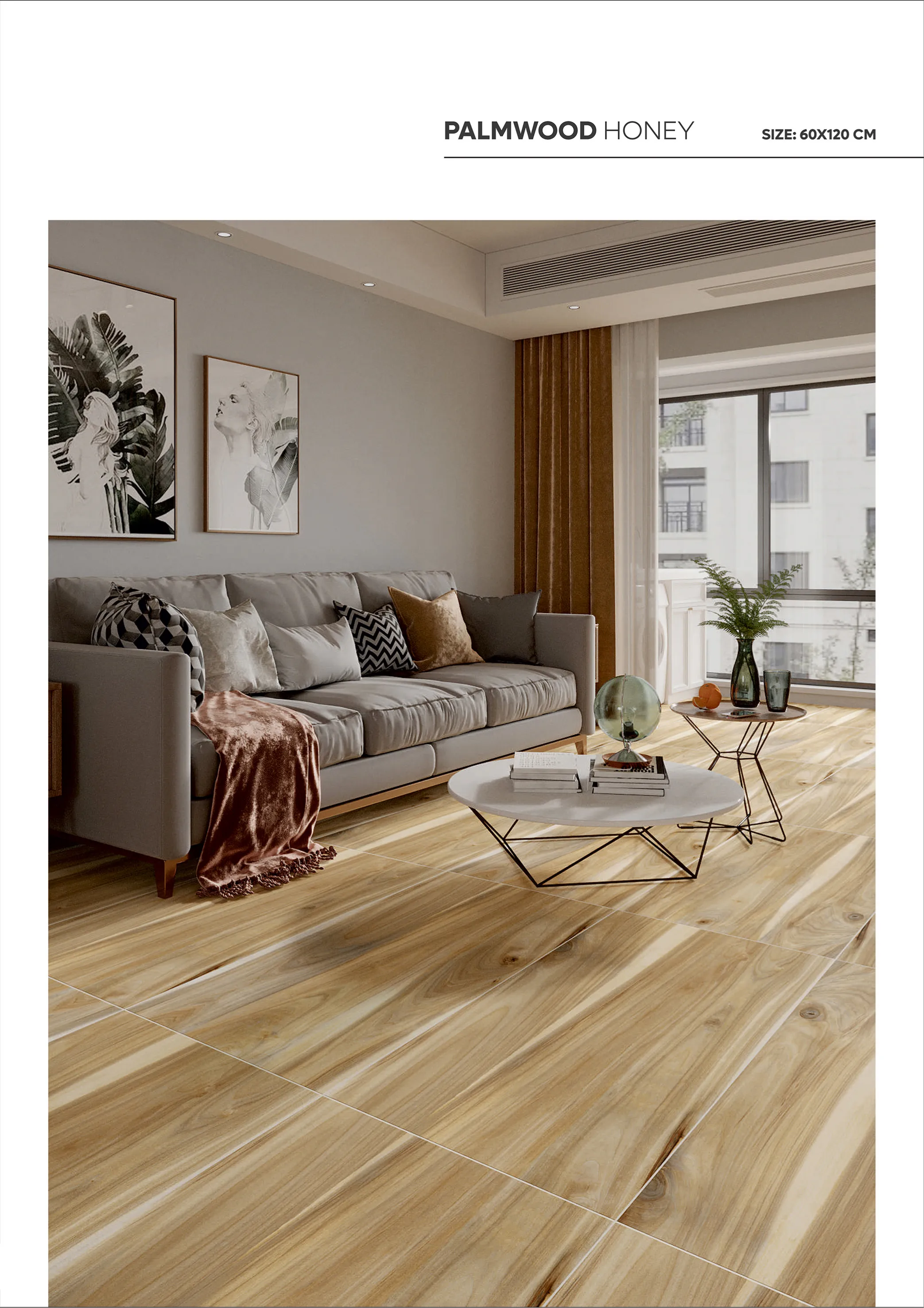 WOODEN SERIES - Design 24 - 600x1200mm Wood