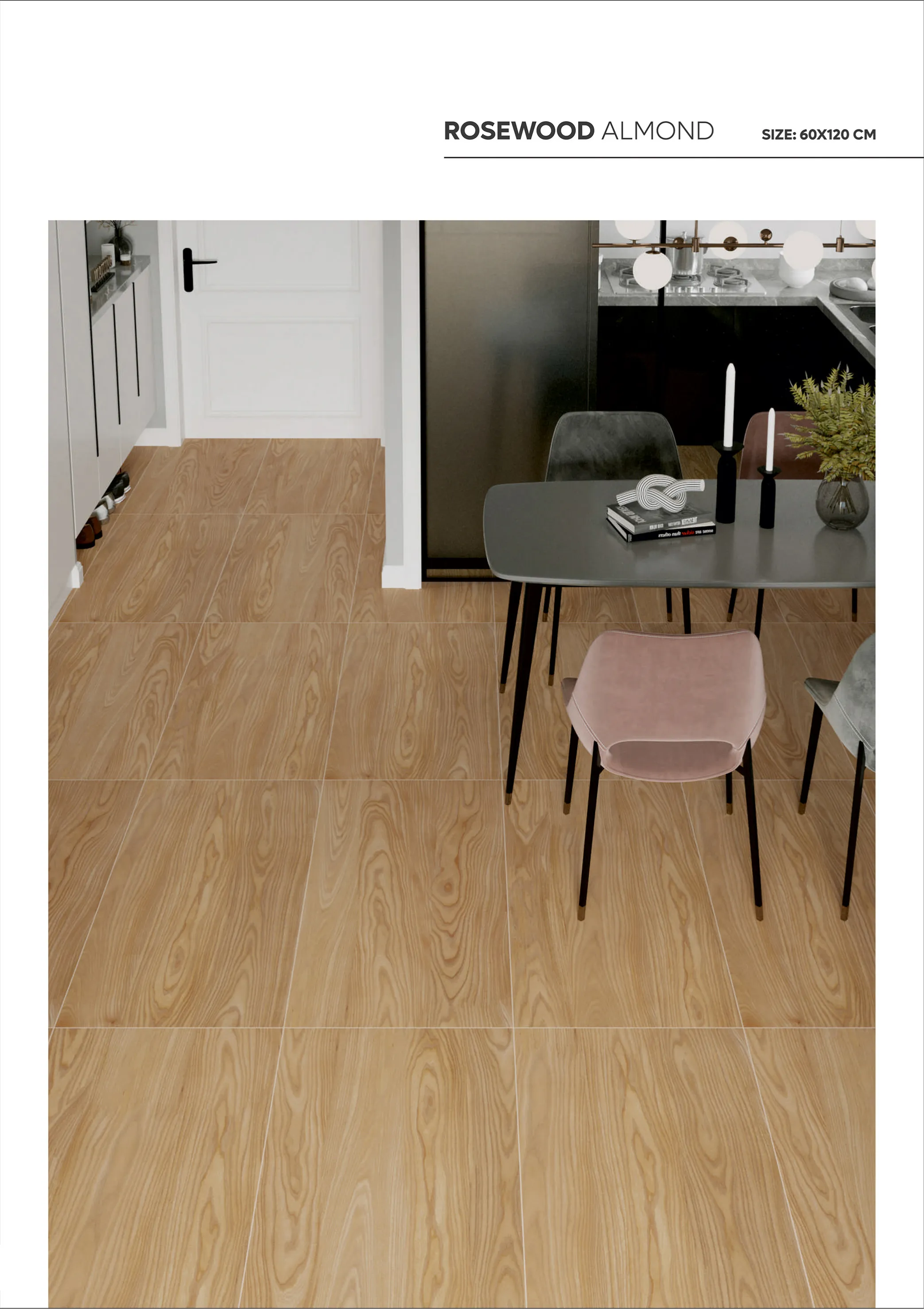 WOODEN SERIES - Design 26 - 600x1200mm Wood