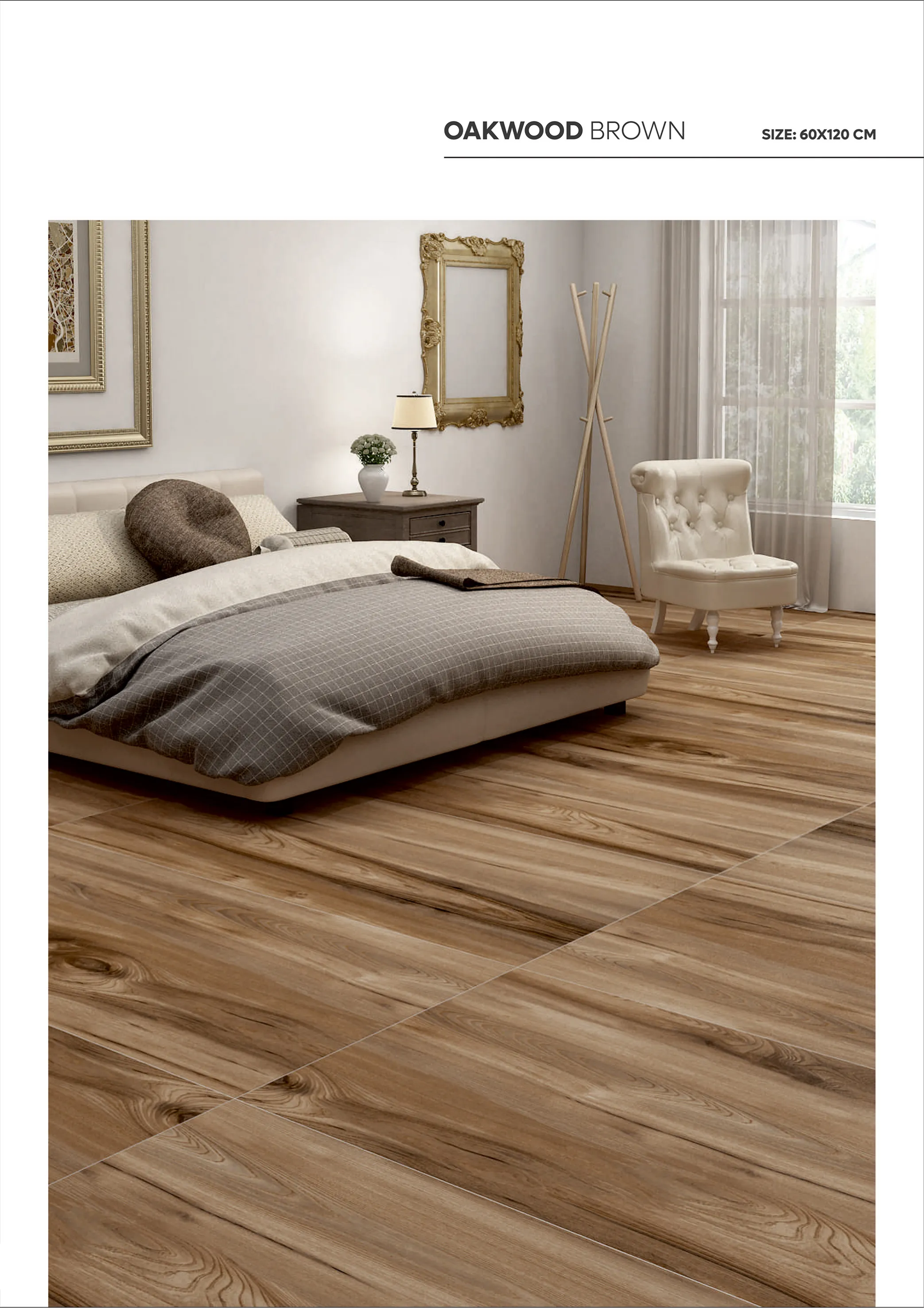 WOODEN SERIES - Design 32 - 600x1200mm Wood