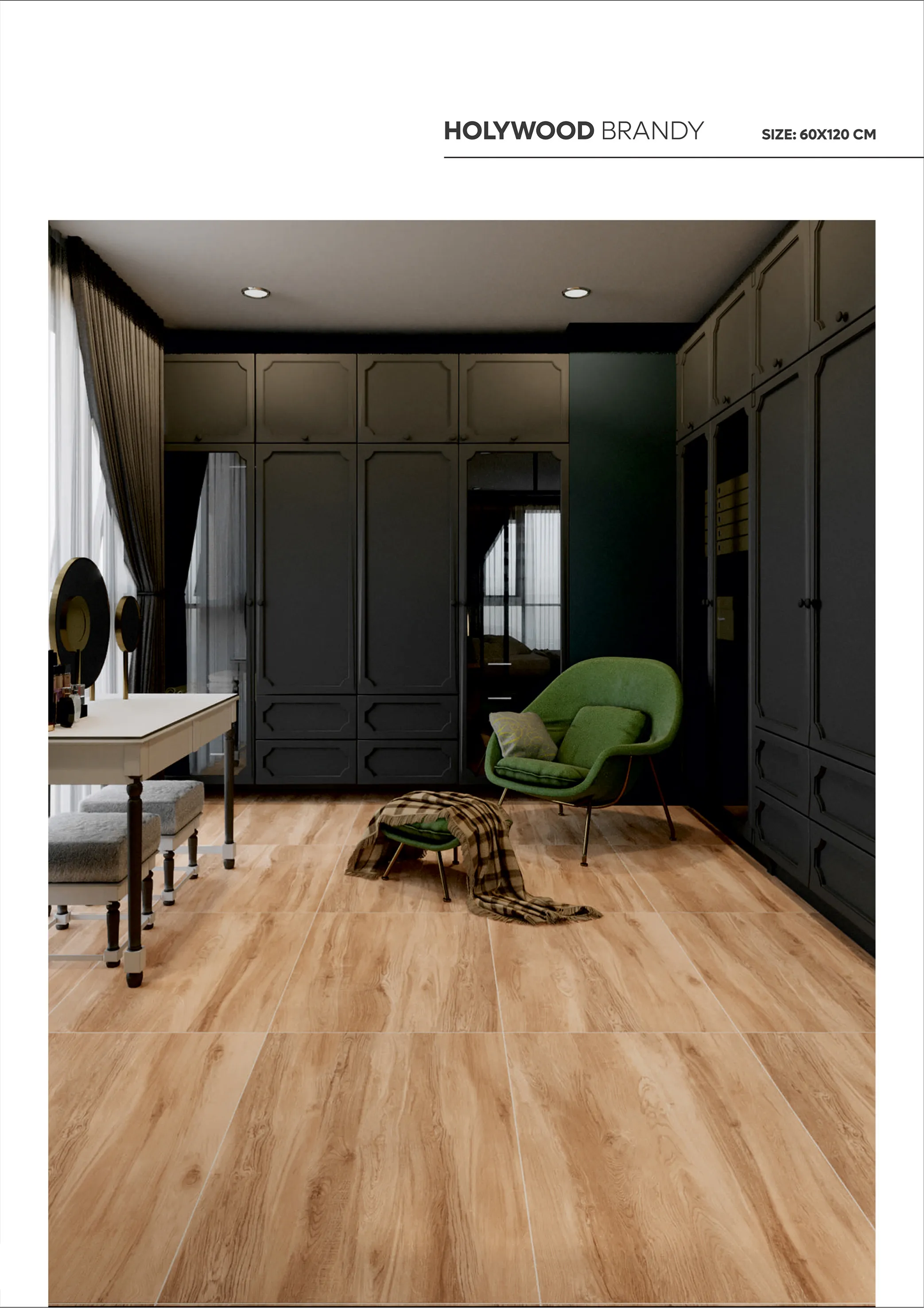 WOODEN SERIES - Design 34 - 600x1200mm Wood